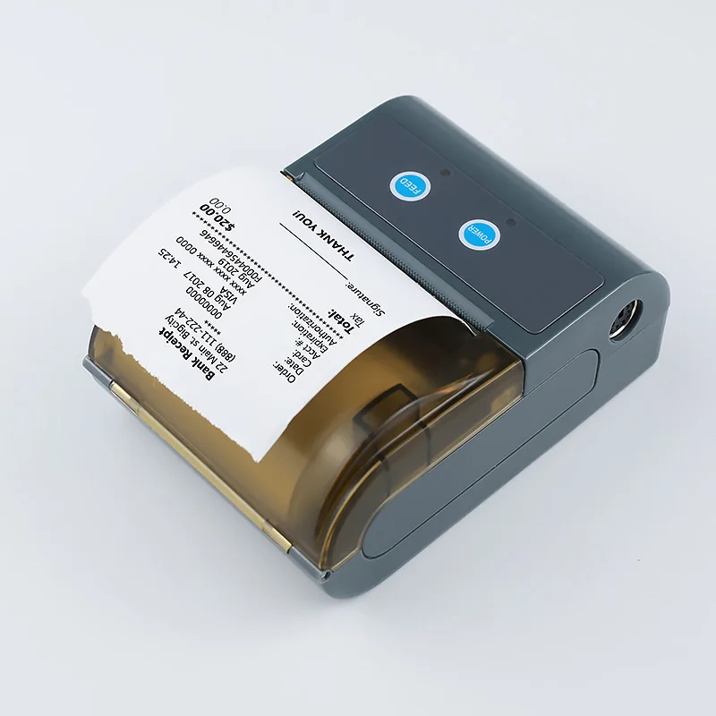 

Wireless Mobile Mini Pocket Mini BT Thermal Receipt Printer Cheap 58mm Portable Printer with RS232 Port