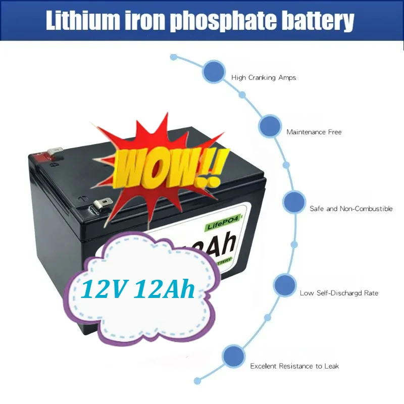 12V 12Ah For Solar/…