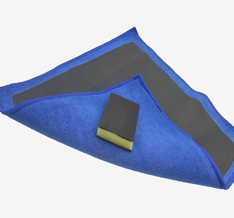 2 Pcs/Lot Hot New Technology Clay Towel,Clay Mitt ,Block+Square Clay Bar with High Quality Car Detailing Washing Bar