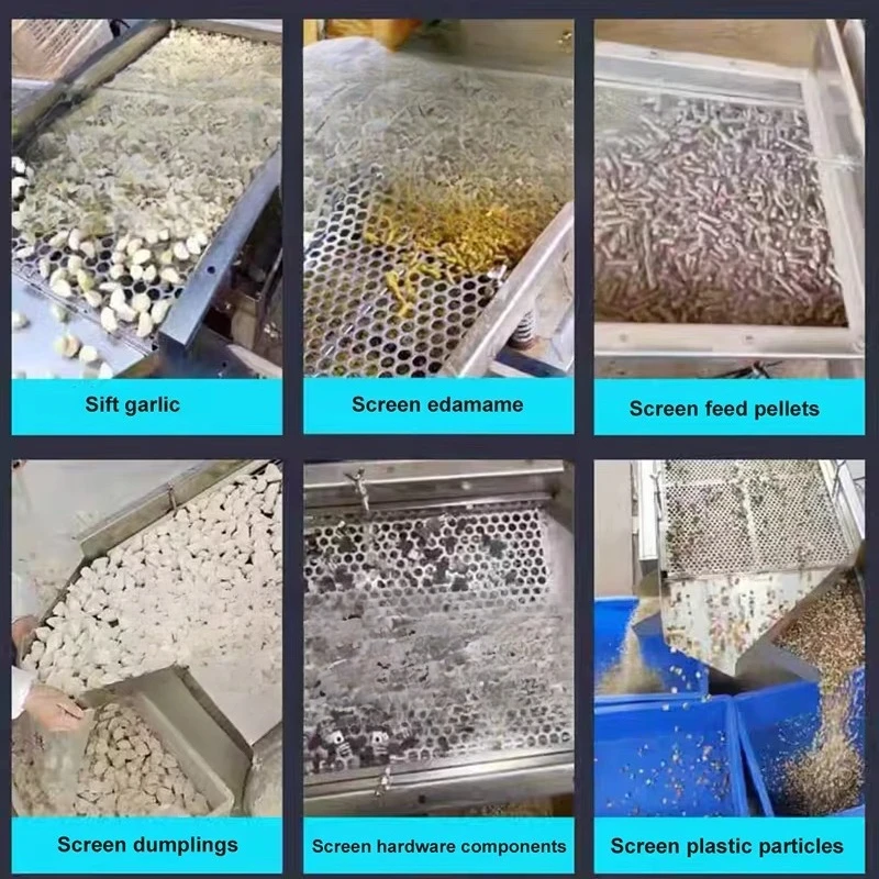 Multifunctional Grain Cleaning Sieve Soybean Wheat Seed Vibration Screening Machine Fine Air Screen Cleaner Gravity Separator