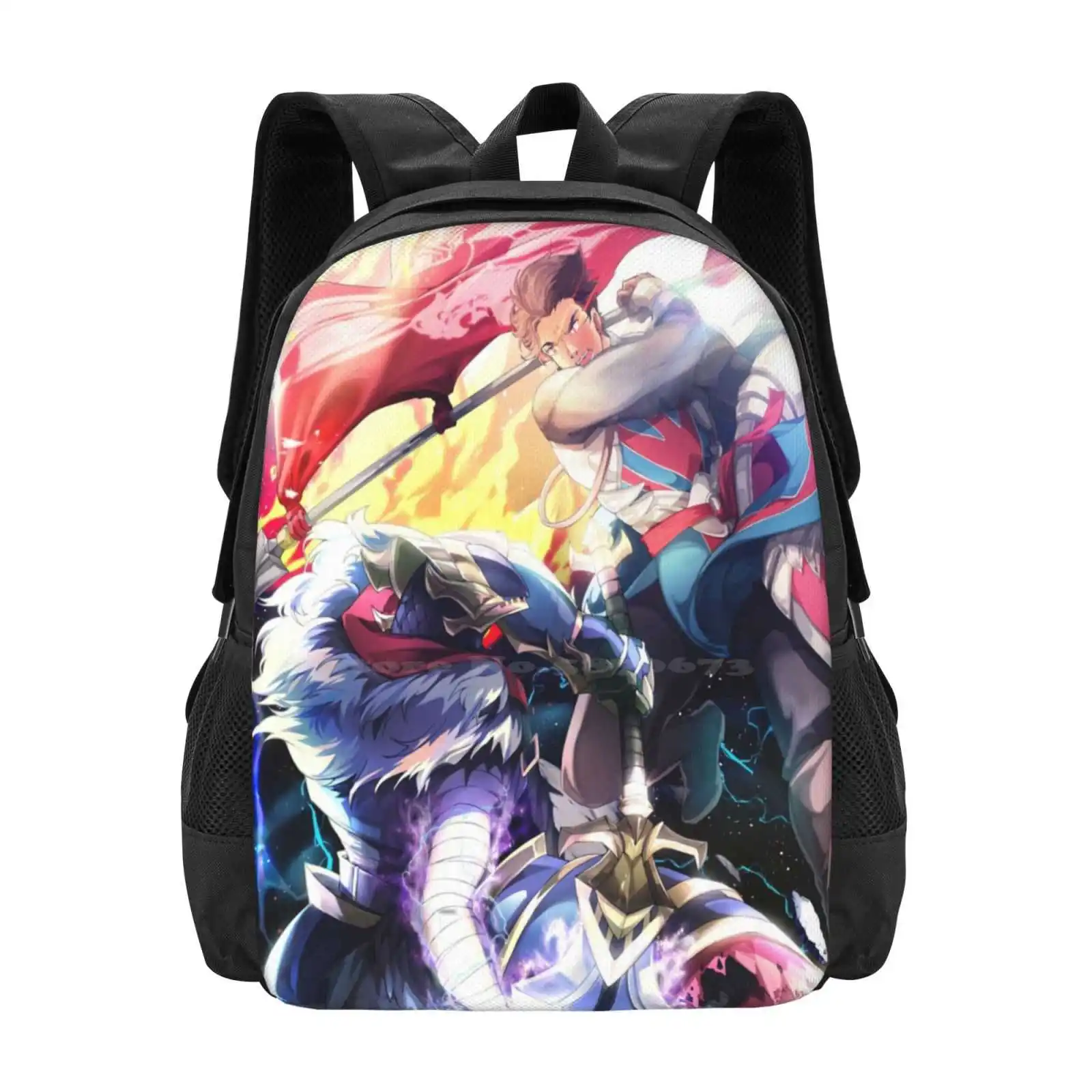 Nat19: The Glass Crown: Quintus Vs Mirkwire Hot Sale Schoolbag Backpack Fashion Bags Nat19 The Glass Crown Tournament