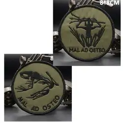 Navy Mal Seals Osteo Embroidery Patches Tactic Badge for Clothing Backpack Caps DIY Appliques