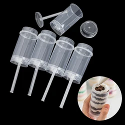 5pcs DIY Empty Confetti Popper Flower Paper Confetti Push Weddings Party Birthday Cylinder Shaped Push Cake Pops