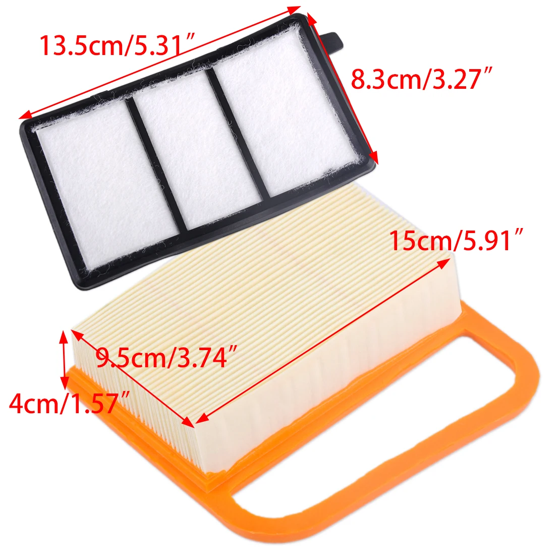 LETAOSK Air Filter Fit for Stihl TS410 TS420 TS480 TS500i Concrete Cutoff Chop Saw 4238 141 0300