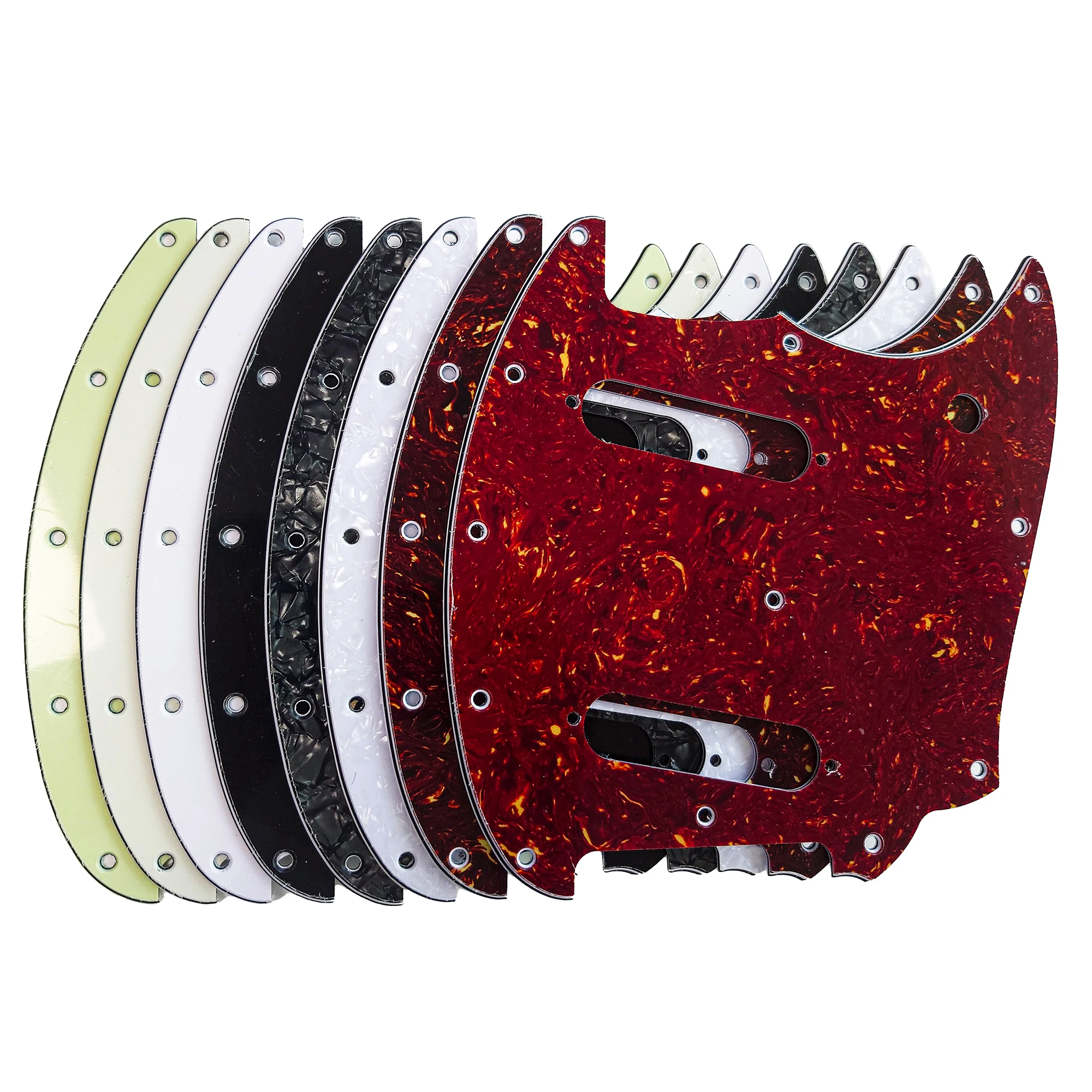 For US Mustang Classic Series Style Guitar Pickguard Scratch Plate  SS Single Coil Pickguard Guitar Accessoires