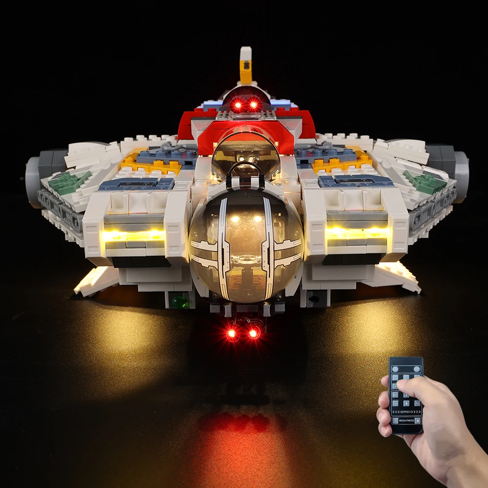 

Комплект светодиодного освещения подходит для LEGO Star Ghost & Phantom II 75357 (не включая строительные блоки)