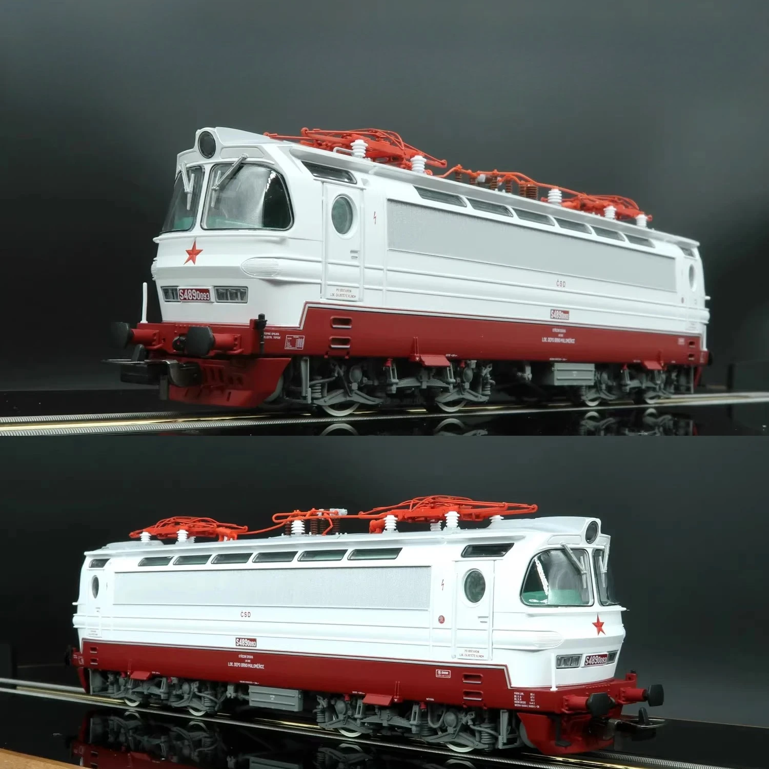 PIKO HO Scale Toy Train 21741 S489 Electric Czech CSD Fourth