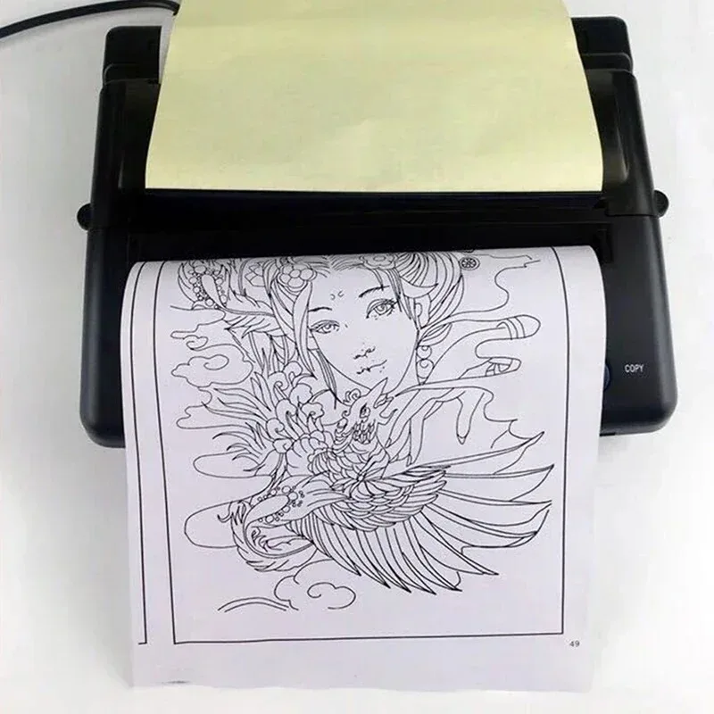 Tattoo Transfer Machine Stencils Device Copier Printer Drawing Thermal Tools For Tattoo Photos Transfer Paper Copy For Beginner