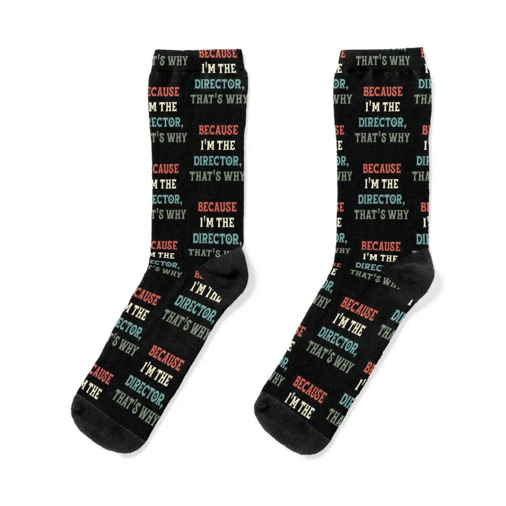 

because i'm the director, that's why Socks essential sports and leisure floral hiking Socks For Girls Men's