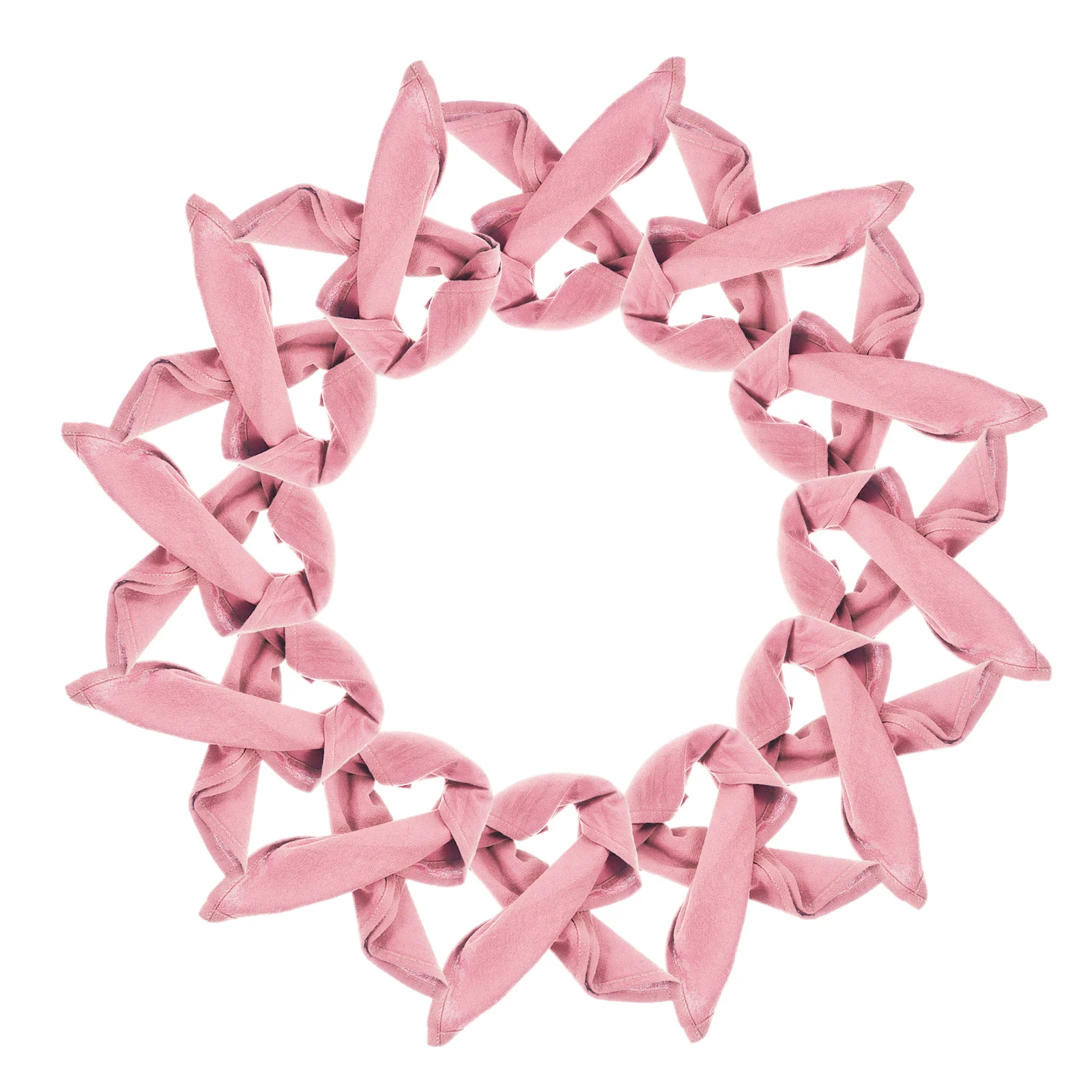 

12Pcs Cotton Dinner Napkins Blush Pink Soft Washable 40cm Reusable Napkins for Weddings Parties Restaurants Home