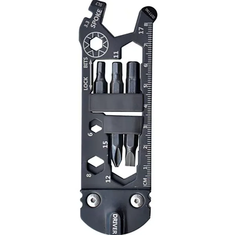 116-in-1 Compact Stainless Steel Bike Multi-Tool Set:Screwdrivers, Spanners, Spoke Wrench,Metric Ruler for MTB Road Cycle Repair
