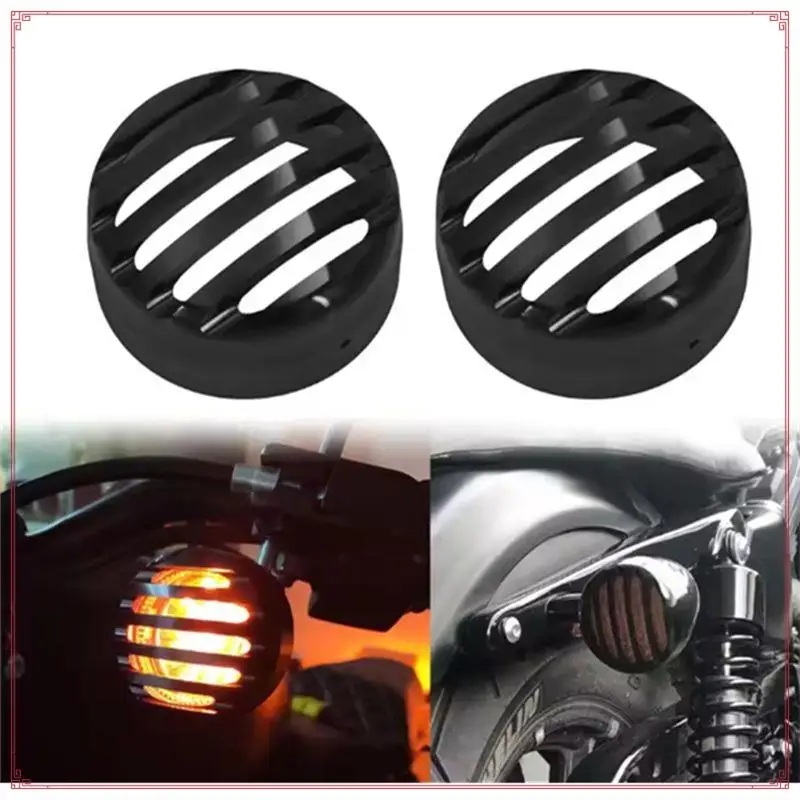 Grill Bezel Cover For Motorcycle Turn Signal Indicator For Sportster XL Iron Nightster Super Low 1992-2020