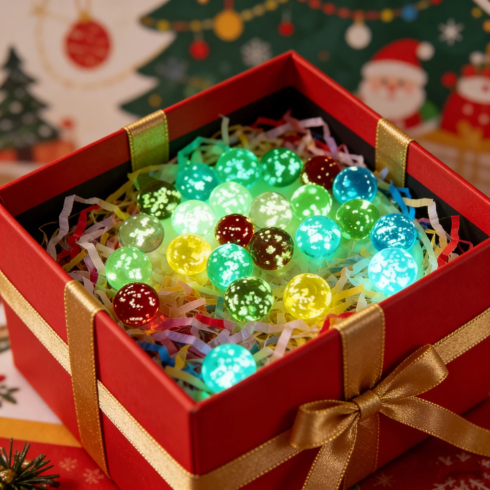 Lot De 200 Billes En Verre Colorées Classiques – Jeu De Billes Pour Enfants – Sac à Friandises Et Cadeaux Anniversaire