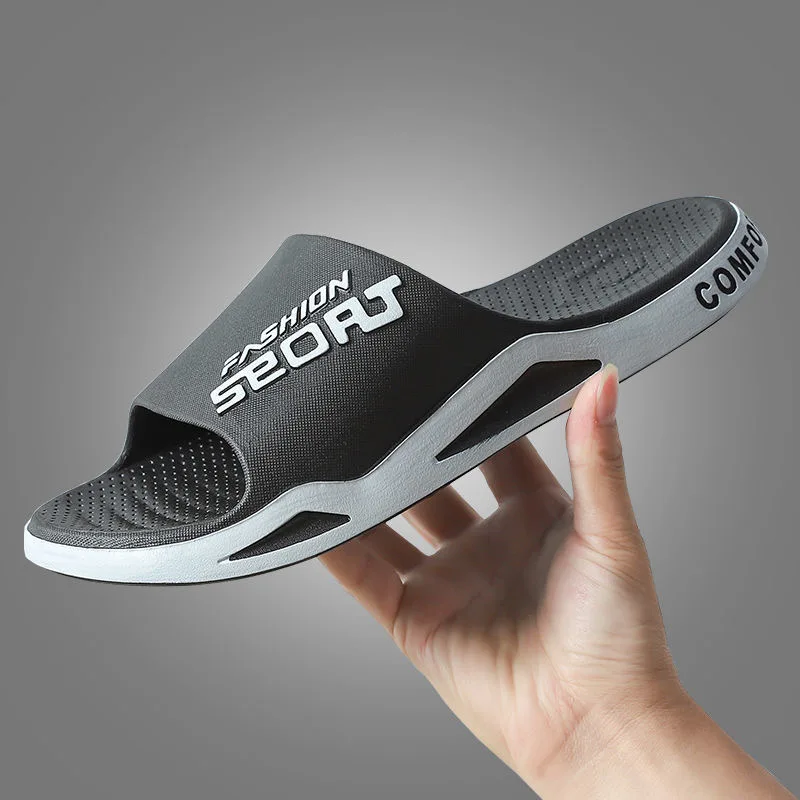 Summer men women soft light comfortable Wear Resistant Skid Resistant Shock Absorption PVC Beach Shoes Outdoor Sandals