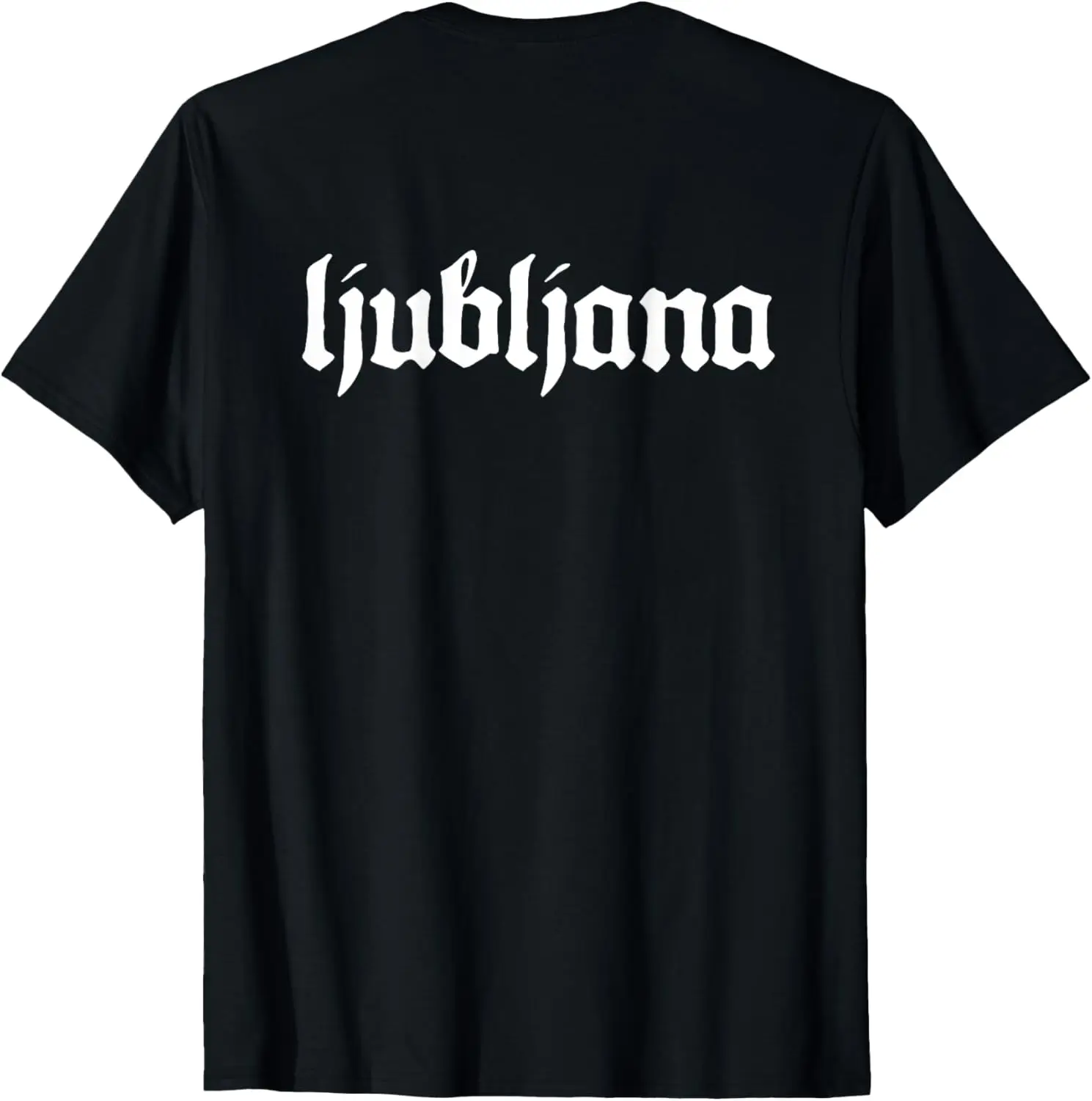 Ljubljana Travel City Ljubljana, Slovenia ,Gothic Vintage T-Shirt