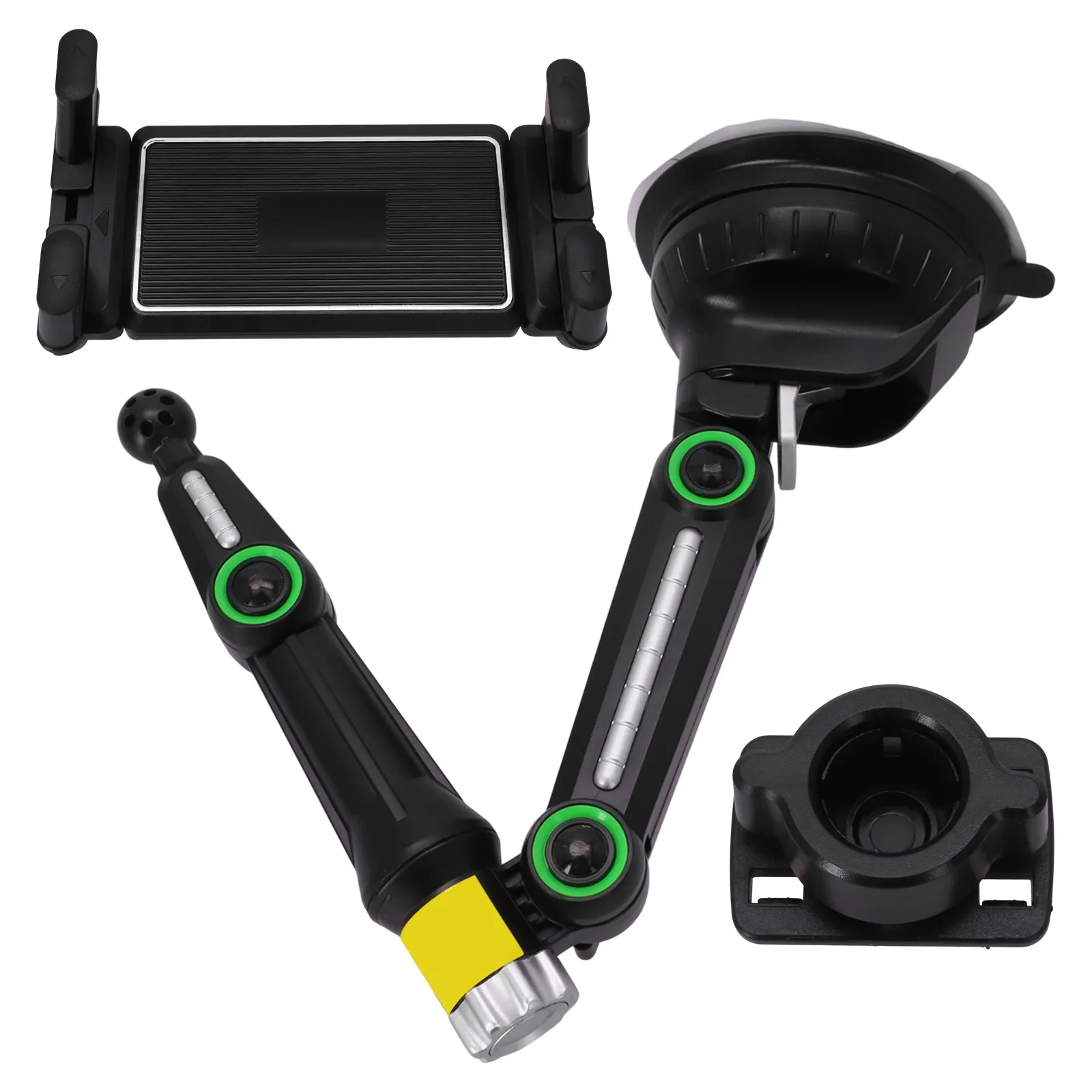 

Sturdy Car Tablet Holder with Reliable Suction Cup Mount for SUVs and Trucks Conveniently Position Your Device