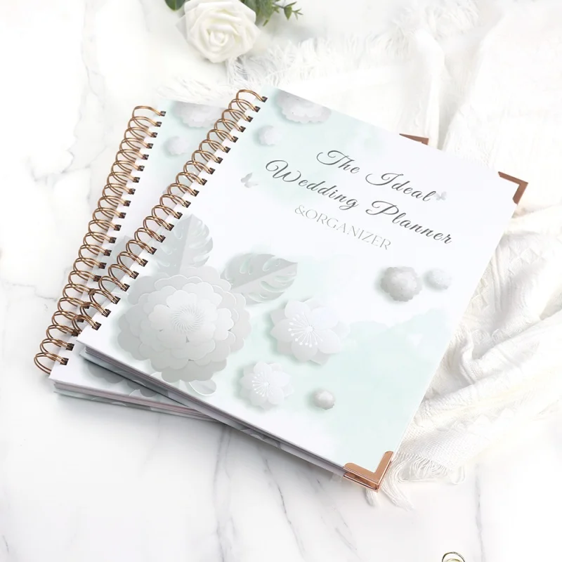 Custom. custom print Hardcover-Organisatoren wöchentlich undatierter Agenda-Planer Hardcover-Bindungs planer journal mit mentalem Mais