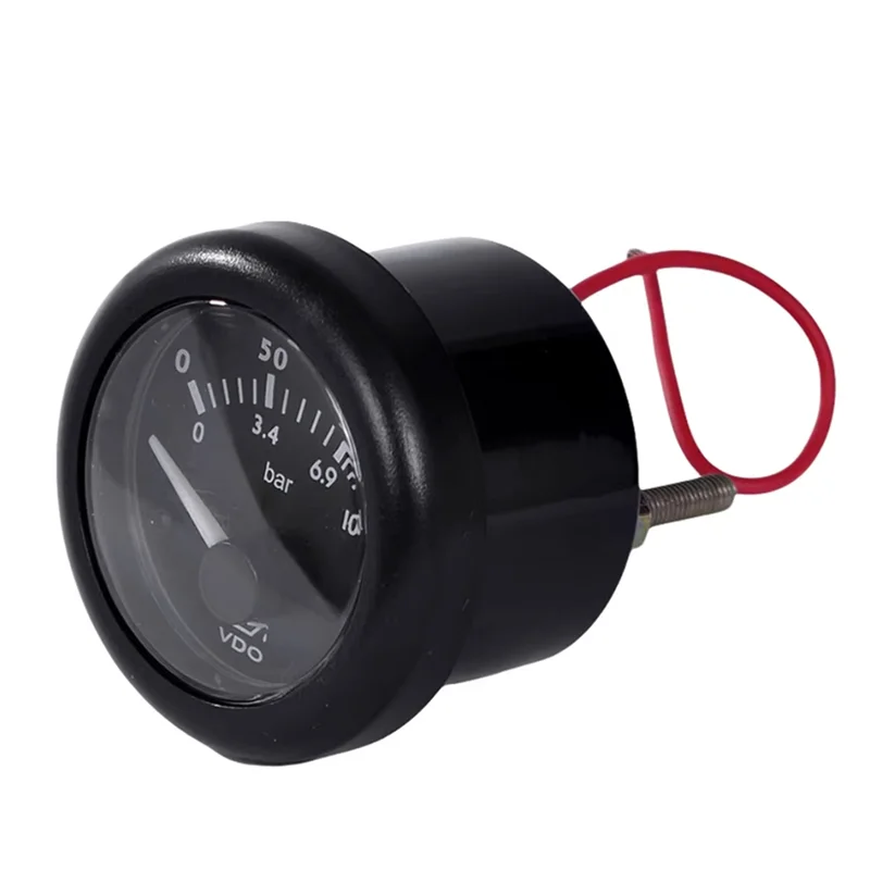 

【Price Drop !!】 Automotive Gauge Marine Gauge VDO Oil Pressure Meter 52Mm Diesel Engines Oil Pressure Gauge
