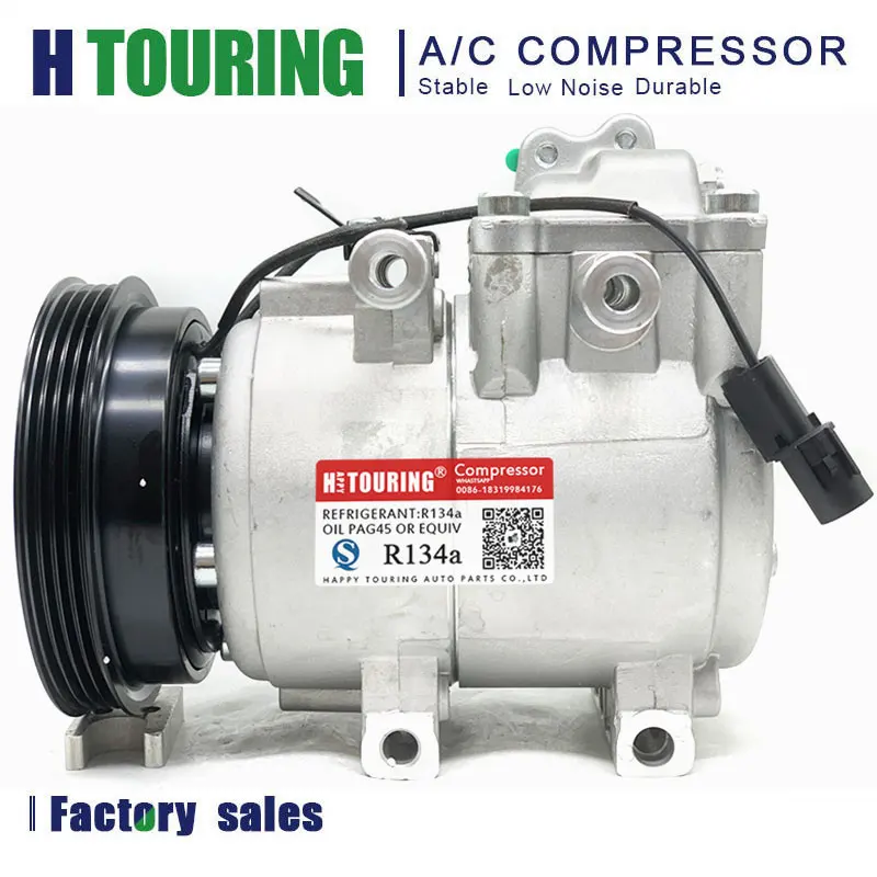 HS15 Air Conditioning AC Compressor For CAR HYUNDAI ELANTRA Getz TIBURON Petrol Lantra 9770127000 97701-27000 8FK351273151