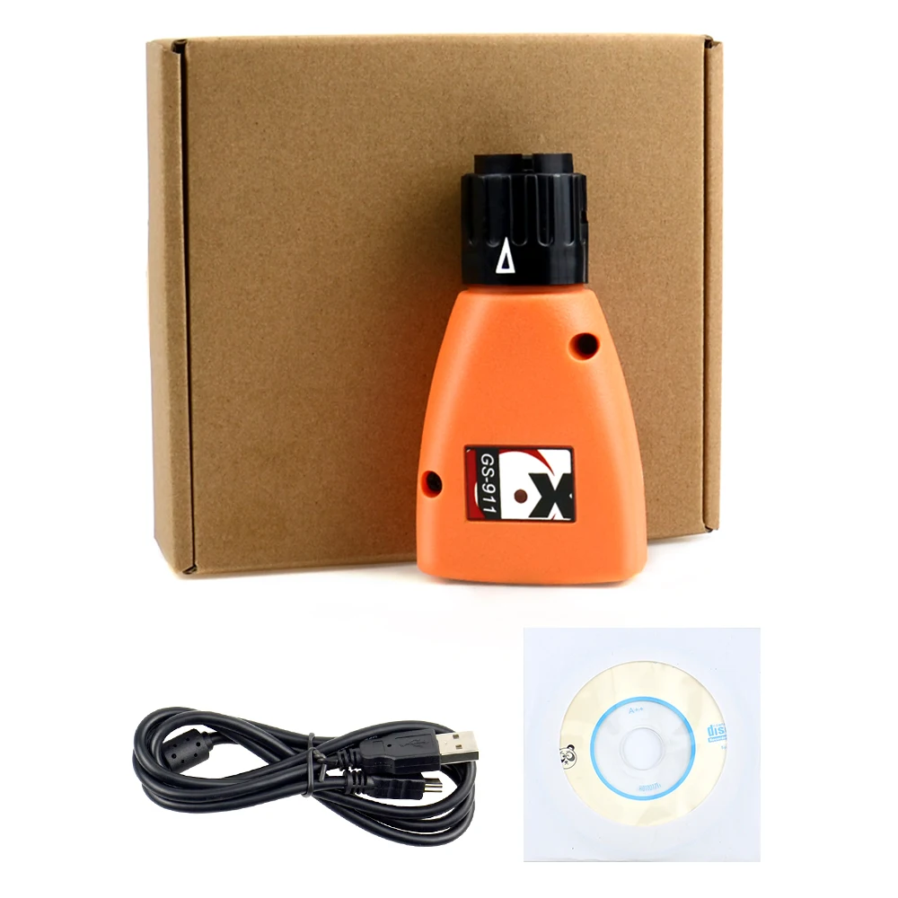 New OBD2 diagnostic-tool GS911 GS-911 V1006.3 Emergency Professional Diagnostic Tool For BMW Motorcycles GS911