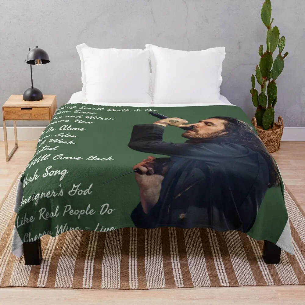 Hozier first album Throw Blanket Anti Shedding Soft Fuzzy Blanket for Home