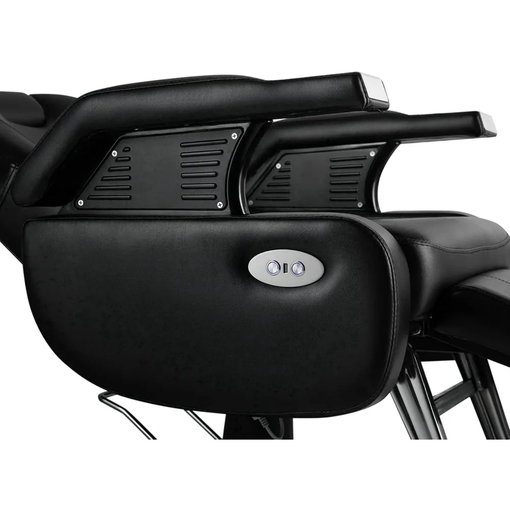 كرسي حلاقة كهربائي احترافي، كرسي صالون هيدروليكي عالي التحمل، كرسي حلاق مستلق #6