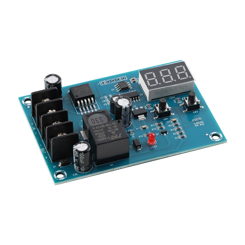 XH-M603 Charging Control Module 12-24V Storage Lithium Battery Charger Control Switch Protection Board With LED Display NEW