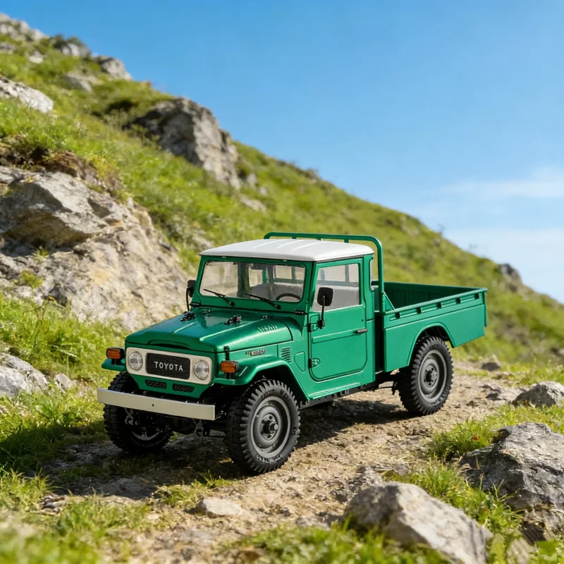 

Fms 1:12 Rc Fj45 Pickup Truck 4wd Electric Rc Crawler Off Road Remote Control Two Speeds Climbing Car Simulation Model For All