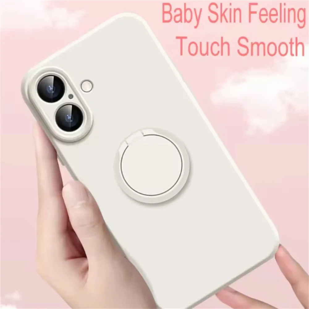 حافظة فاخرة أصلية من السيليكون السائل لهاتف آيفون 16 15 ProMax 14 15 16 Plus 13 12 Mini 11 X XR مع حزام غطاء ناعم