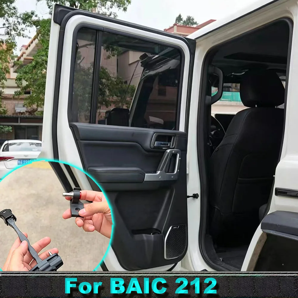 Auto-Hecktür-Positionierungsstopper Großer Öffnungswinkel-Einsteller Passend für BAIC 212 T01 2024-2026 Auto-Zubehör