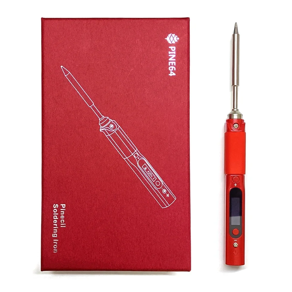 Pine64 BB2 Pinecil V1 Smart Mini Soldering Iron Portable TYPE-C Jack For Welding Tools Constant Temperature Tips 65W Charger