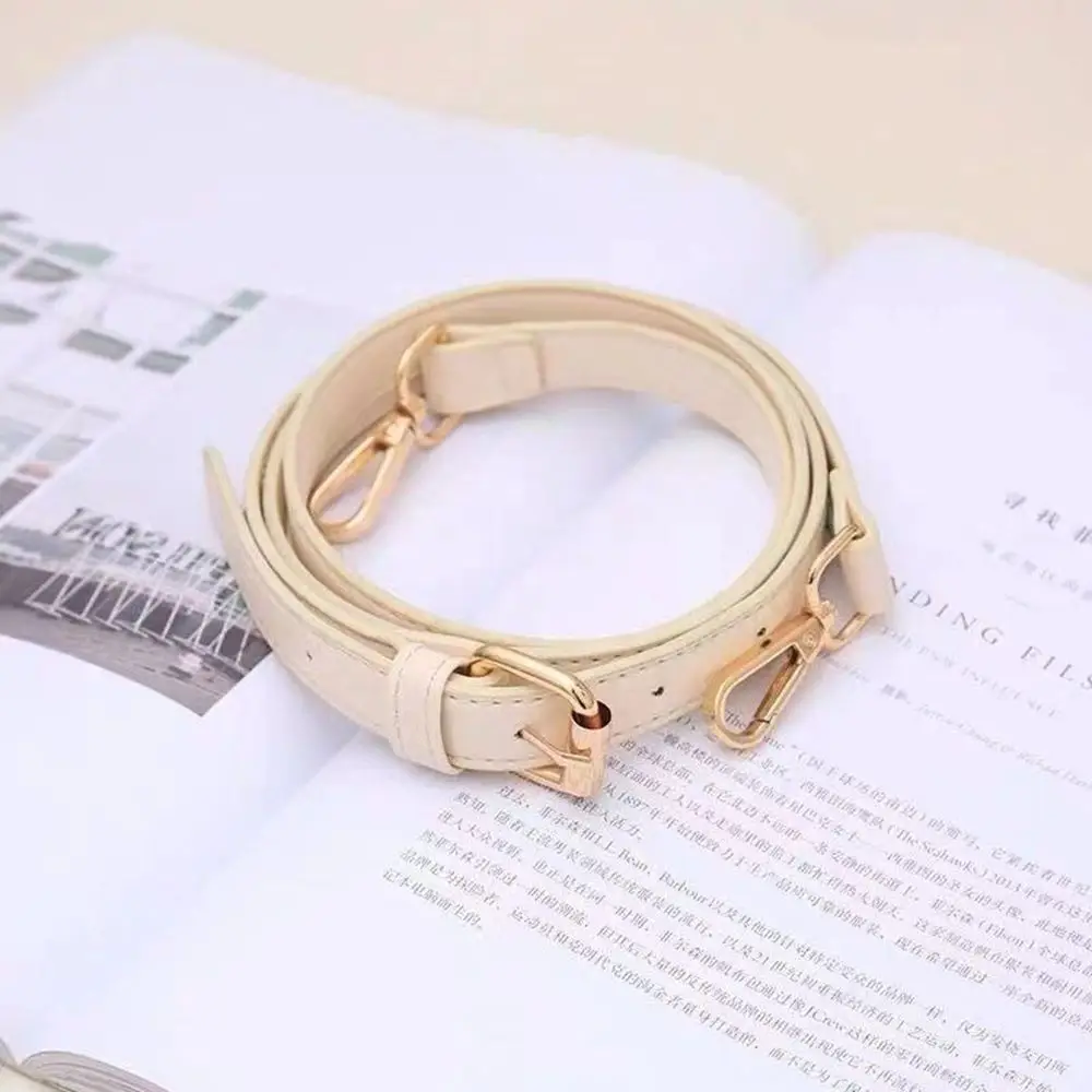 Women Adjustable PU Leather Handbag Strap Shoulder Bag Accessories Decorative Belts Backpack Chain