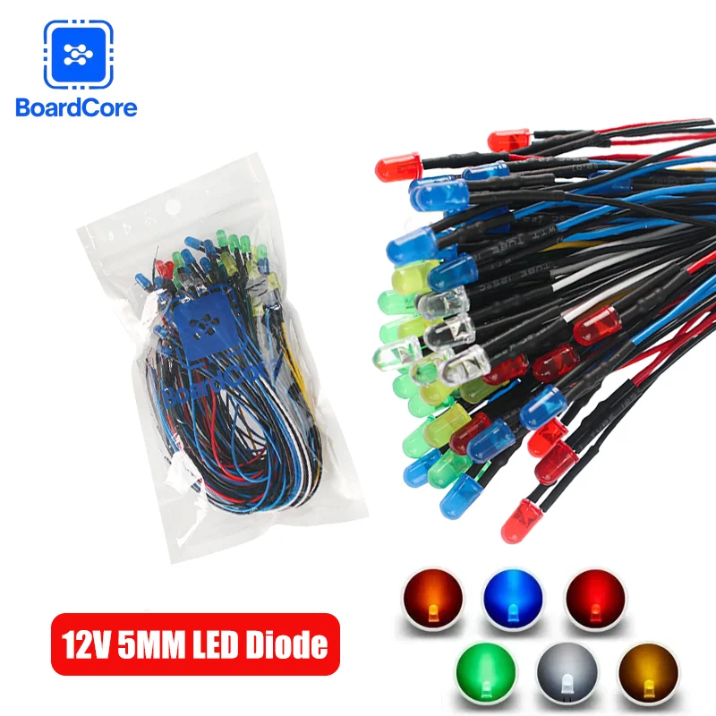 20-50PCS 12V 5Mm Pr…