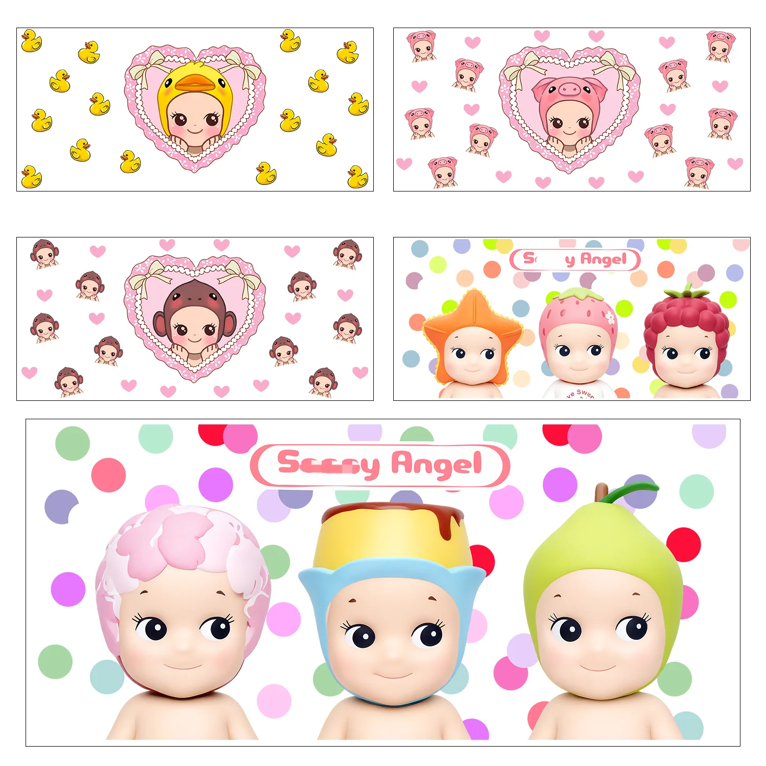 

1pcs 5pcs Cute Sunny baby Easy peel waterproof DIY Decals 3D transfers uvdtf crystal stickers 16oz uv dtf cup wraps for Glasses