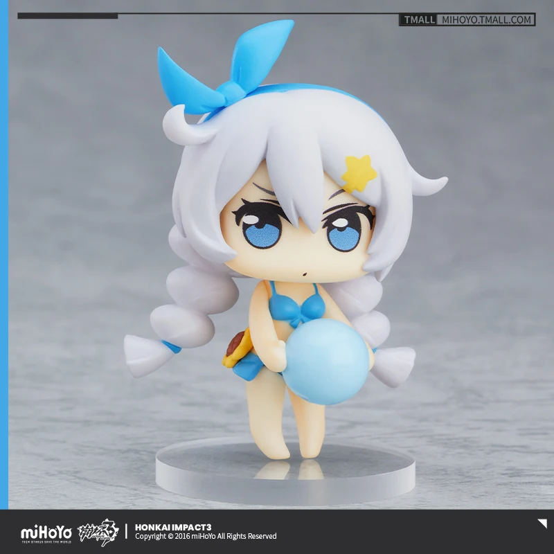 

MiHoYo Official Genuine Honkai Impact 3 Valkyrie Box Egg Q Version Garage Kits set Action Model Kits Birthday Gifts