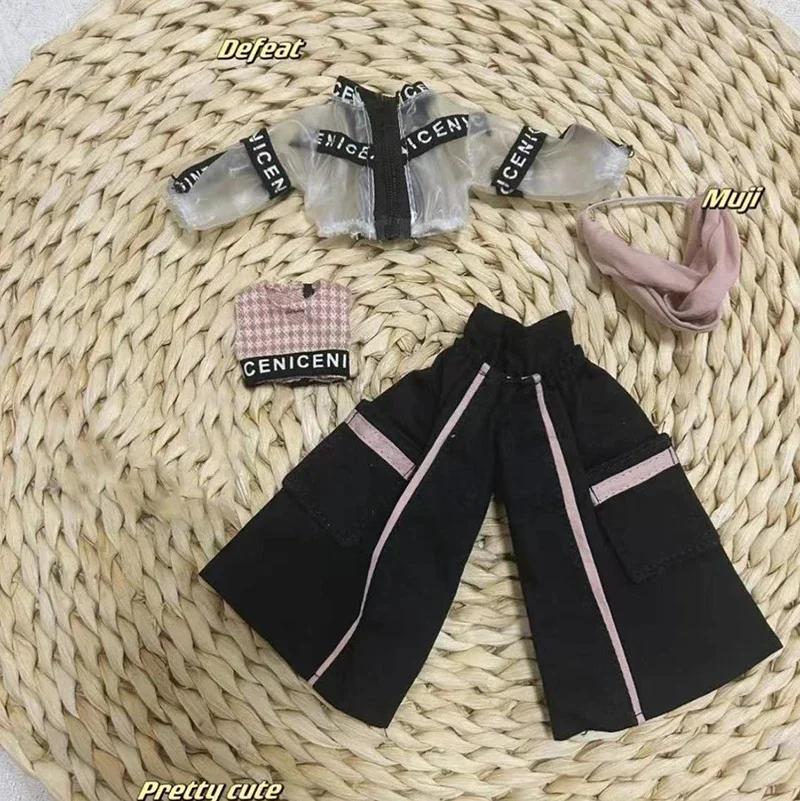 Ropa de muñeca informal a la moda, traje de repuesto para muñeca BJD de 30cm, accesorios para muñecas, regalo para Festival, 1/6