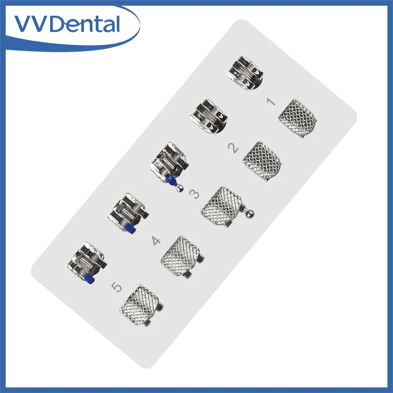 

20 шт./упак. сетчатая основа Roth MBT 345-крючок мини/стандартный металлический кронштейн 0,022 для обработки зубов