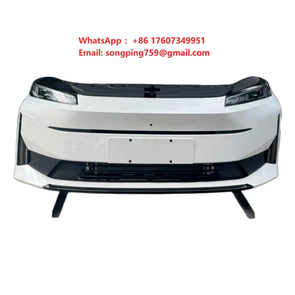 The High-quality Front Bumper Kit Suitable for Changan NEVO A05 Includes Headlights and Radiator.