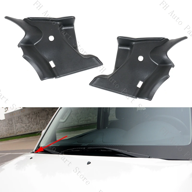 7405A505 7405A5056 Front Windshield Wrap Corner Wiper Cowl Side Cover For Mitsubishi Pajero Montero Shogun IV V87 V93 V97 V98