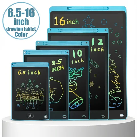 LCD Christmas/Birthday Gifts/Educational toys 6.5/8.5/10/12/16-Inch LCD Drawing Tablet,Handwriting Pad,Electronic Writing Board,Kids Christmas/Birthday Gifts/Educational Toys