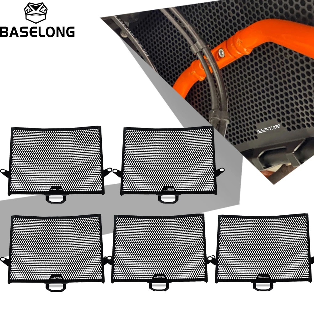 For KTM 1290 Super Duke 1290 Super Adventure R S T 2017 Motorcycle Accessories CNC Aluminum Radiator Grill Guard Cover Protector