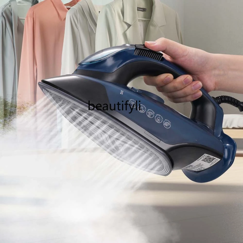 مكواة كهربائية منزلية، بخار رذاذ جاف متعددة الوظائف من السيراميك