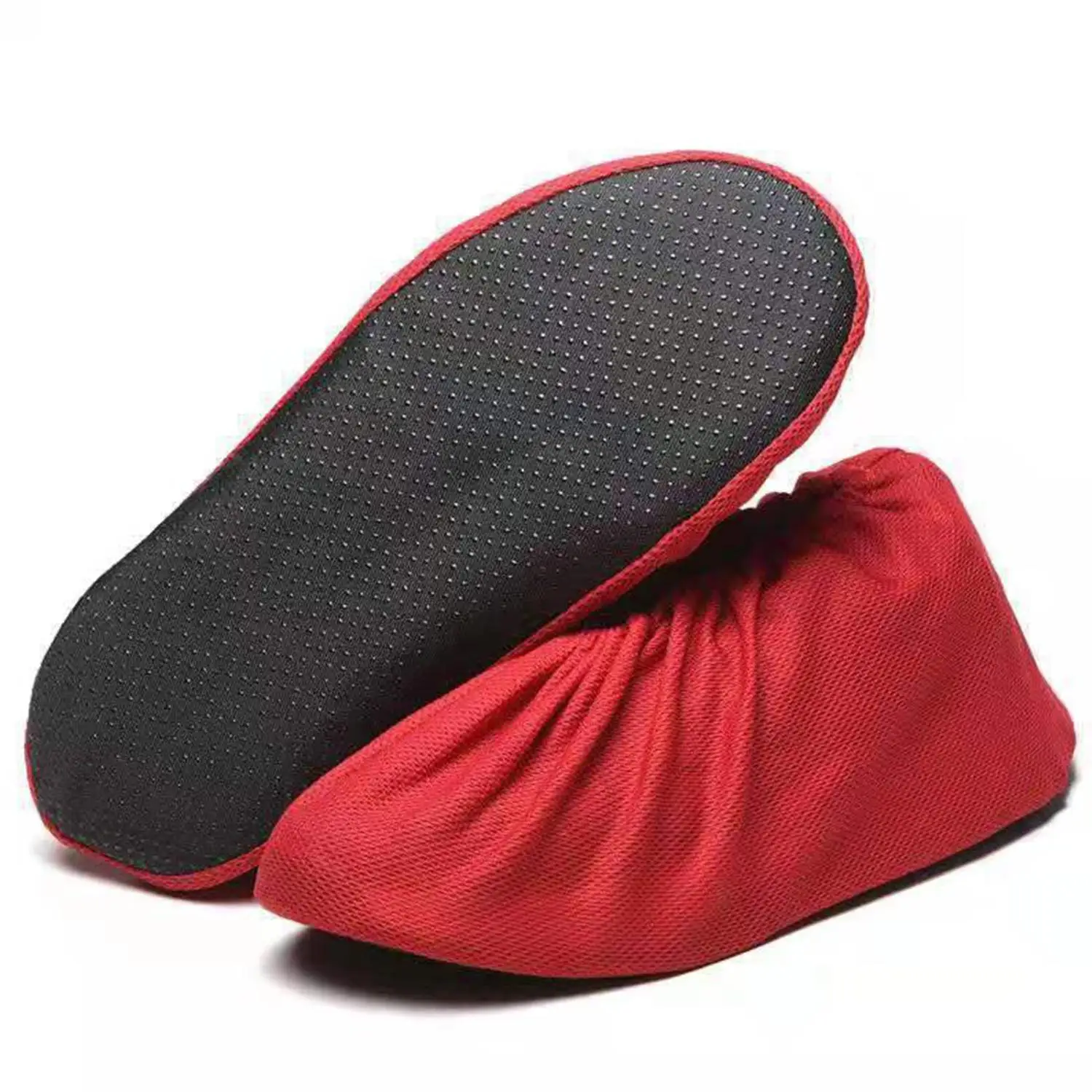 1Pair Child Household  Shoe Covers Thick Reusable Non-slip Overshoes Indoor Keep Floor Carpet Cleaning Shoes Slippers Protector