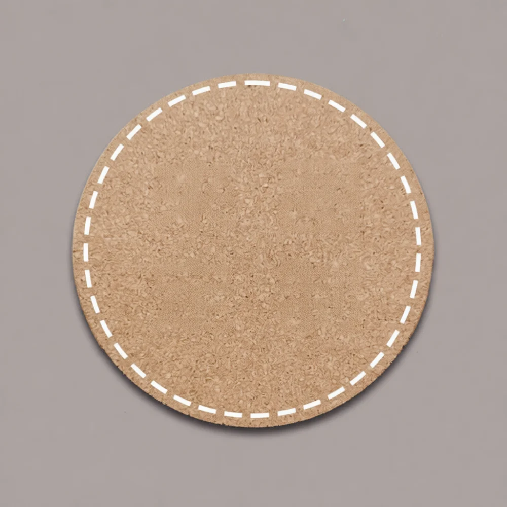 Nordic Cork Coaster Wood Cup Pad Heat Proof Placemat Custom Logo Decorative Personalized Round Square Table Tray