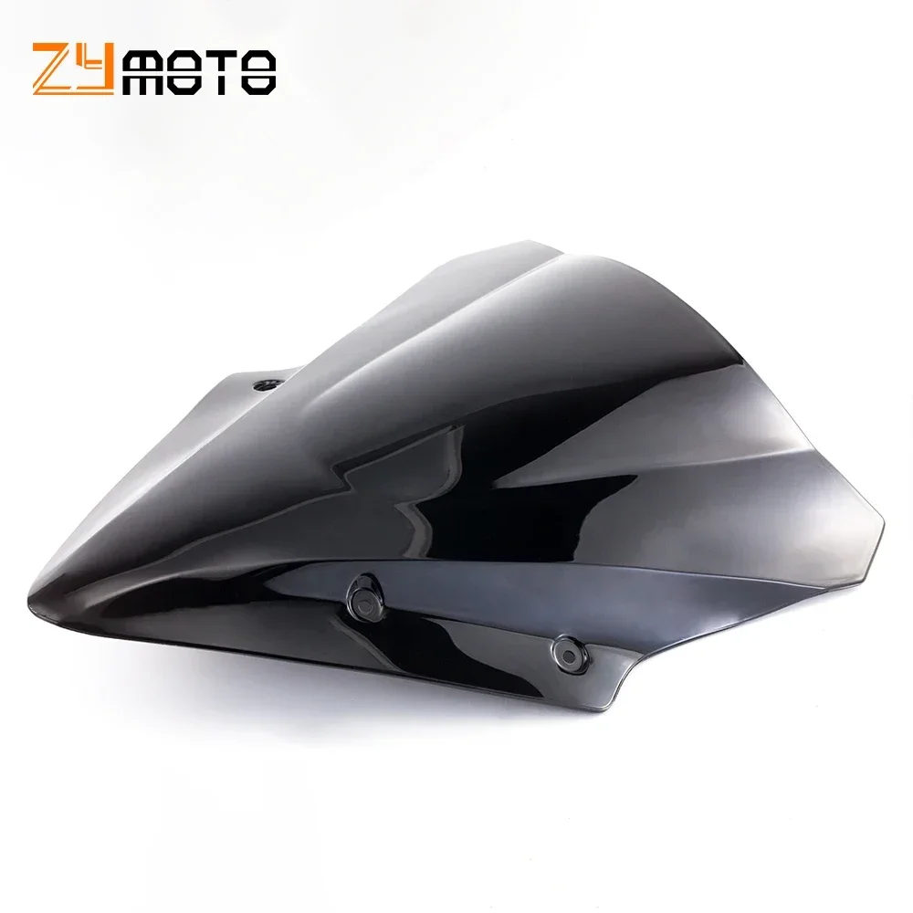 For KAWASAKI Ninja 650 ER6F EX65 2017 2018 2019 Windshield Windscreen Wind Screen Wind shield ABS plastic  Motorcycle accessorie