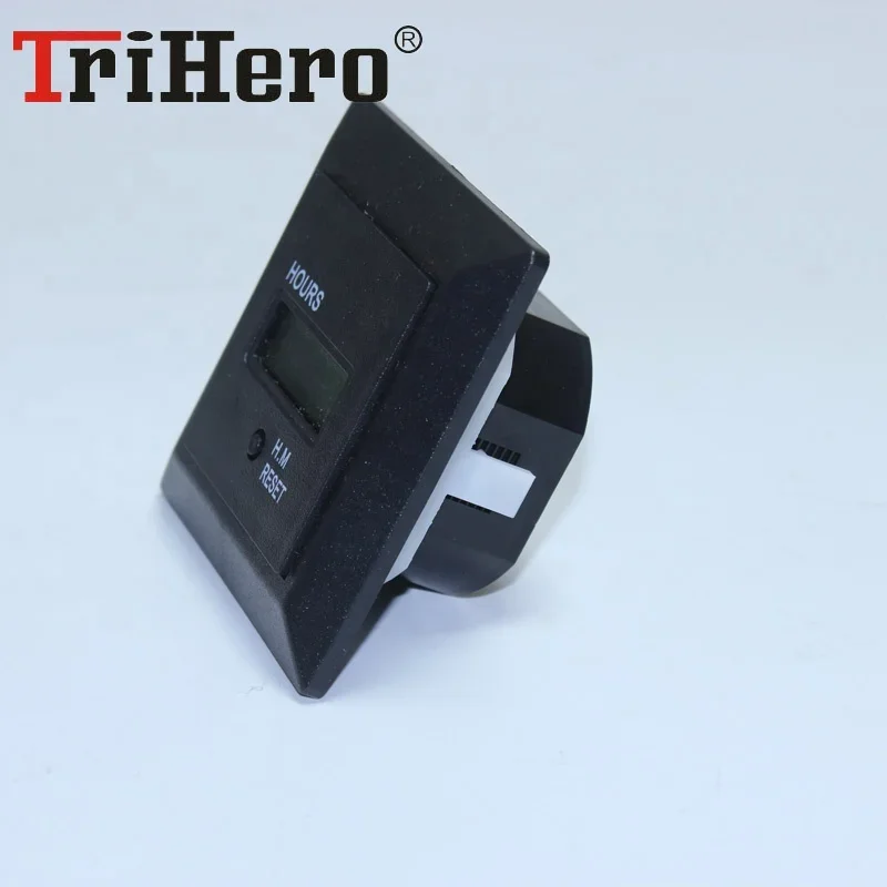 Tirhero HM-1R digital hour meter with reset function time relay 220-240VAC timer,time counter