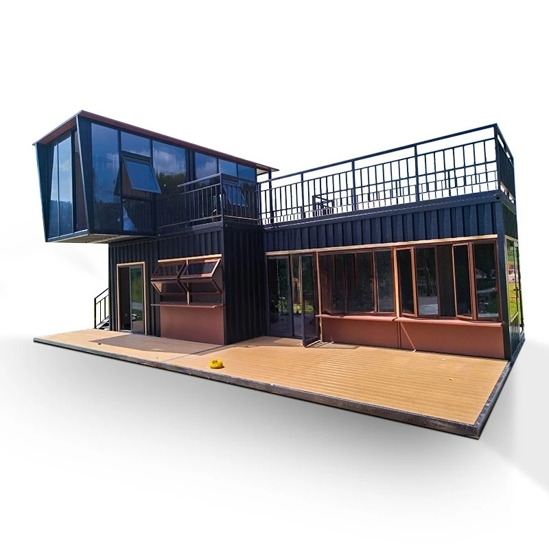 

Outdoor mobile container kiosk Container street shop lounge