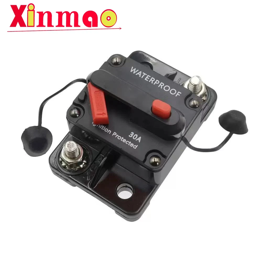Auto yacht circuit breaker, automatic circuit breaker protection, recoverable circuit breaker, fuse seat circuit protector