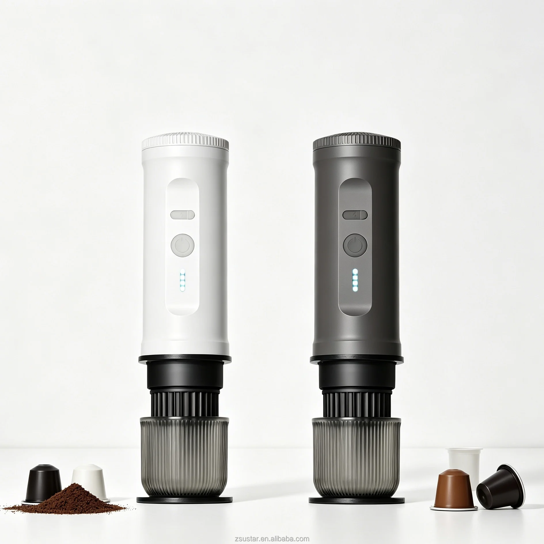 Portable Electric Espresso Maker 20 Bar Pump | 7500mAh Battery Powered Coffee Machine | USB Fast Charge Self Heating Travel