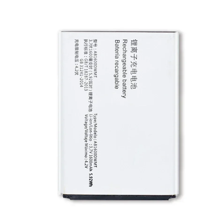 Rechargeable Mobile Phone Batteries For Philips XENIUM S309 CTS309 AB1600DWMT AB1600DWML Portable Cell Phone Battery